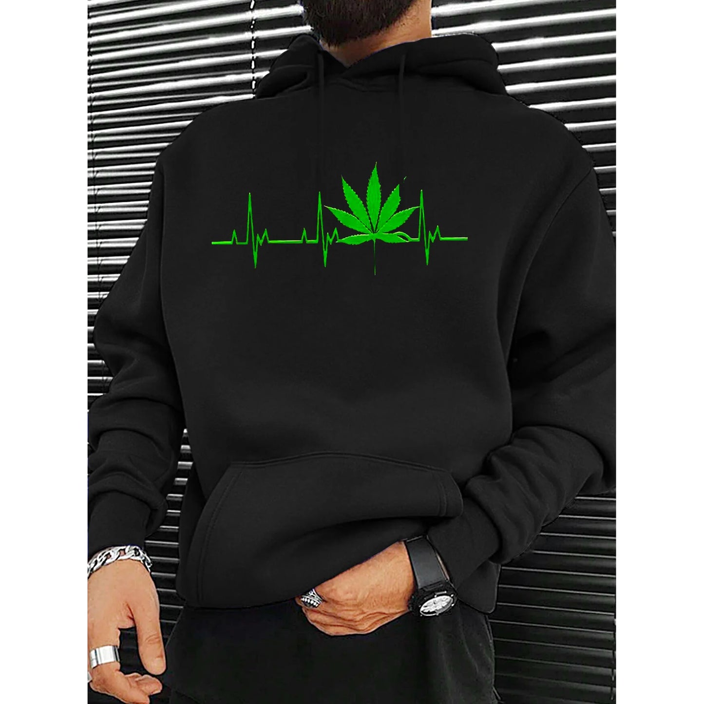 Men's Fall/Winter Leisure Pullover One-Color Standard Knitwear and Sweatshirts KW MODA Model KWDM01-796 Made in China