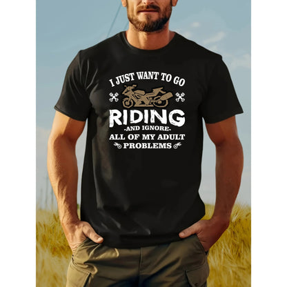 Men's Leisure T-Shirt & for Polo for Spring/Summer One Color Standard Printed Made in China