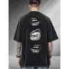 KW MODA Men's Leisure T-Shirt and for Shirt for Spring/Summer One-Color Standard Printed Model KWDM01-183b Made in China