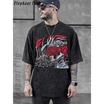 Men's Leisure T-Shirt and for Polo for Spring/Summer One-Color Standard Printed Made in China