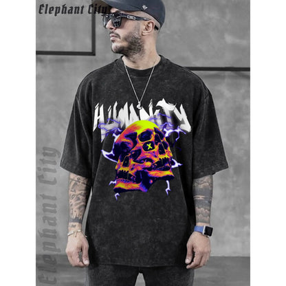 Men's Leisure T-Shirt and for Polo for Spring/Summer One-Color Standard Printed Made in China