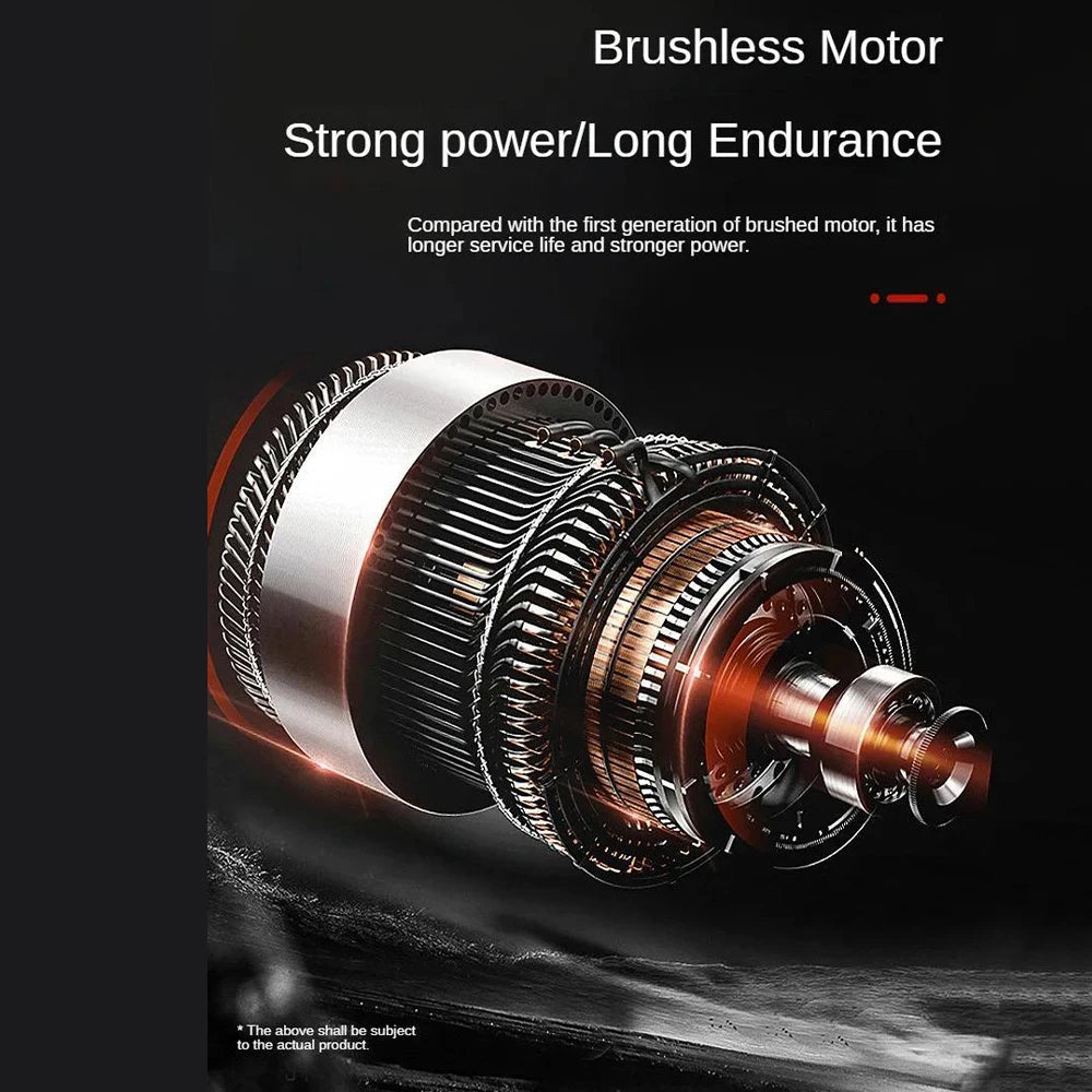 125MM Brushless Electric Angle Grinder 3 Speeds Cordless Grinder Cutting Machine Woodworking Power Tool for Makita 18v Battery