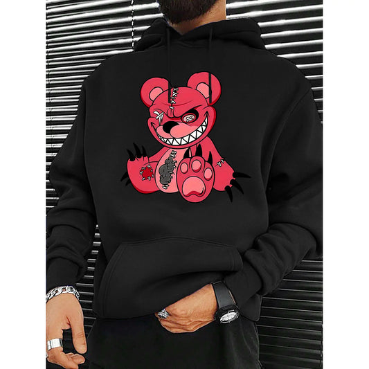 Men's Fall/Winter Leisure Pullover One-Color Standard Knitwear and Sweatshirts Made in China