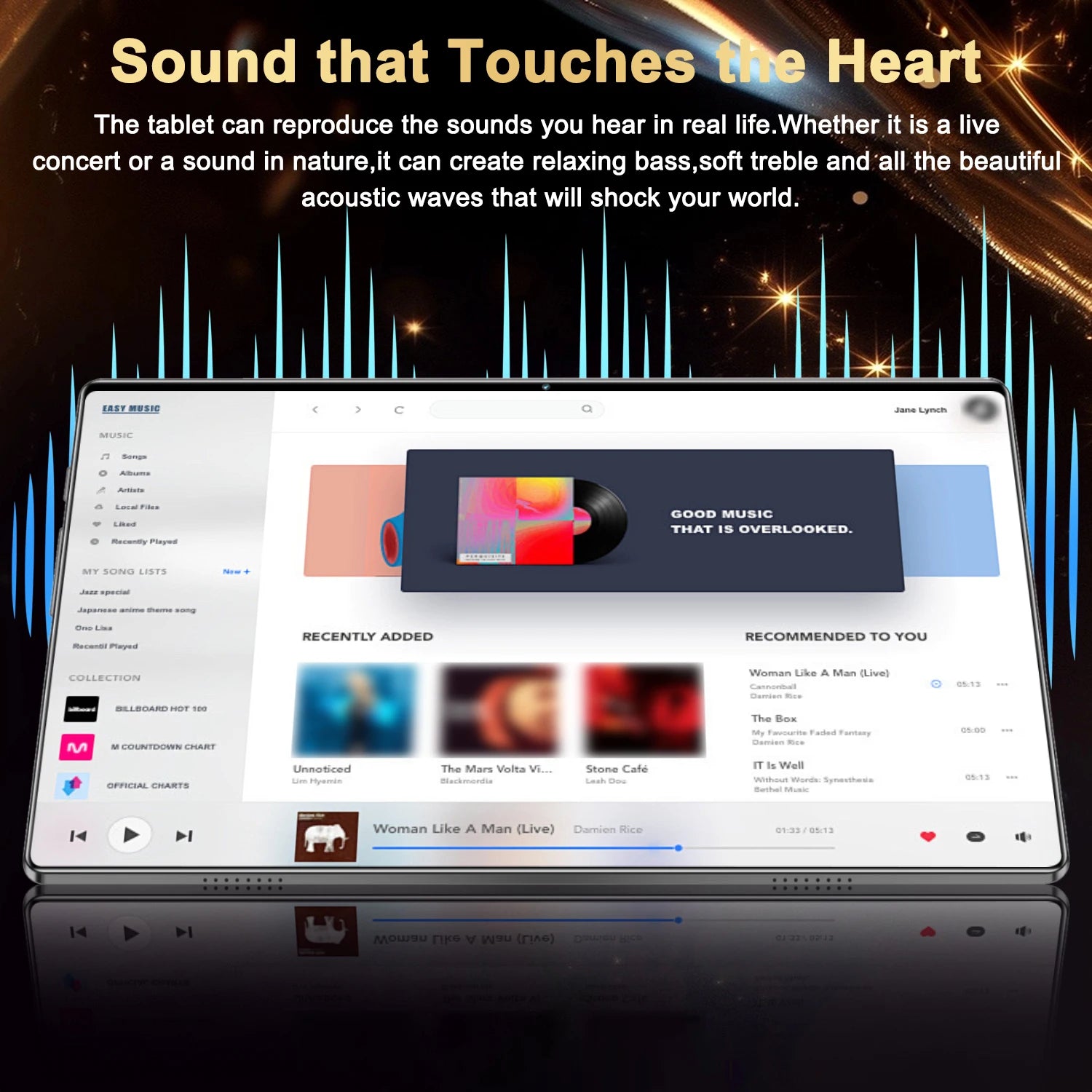 10.36inch HD 4K Global Version New Tablet 16GB+1T  Android13 20000mAh 5G Dual SIM  WiFi GPS WPS Tablet PC