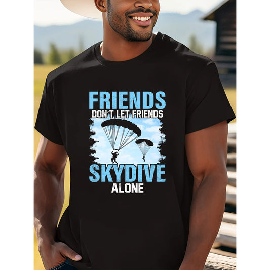 KW MODA Men's Leisure T-Shirt and for for Spring/Summer One-Color Standard Printed Model KWDM01-1479a Made in China