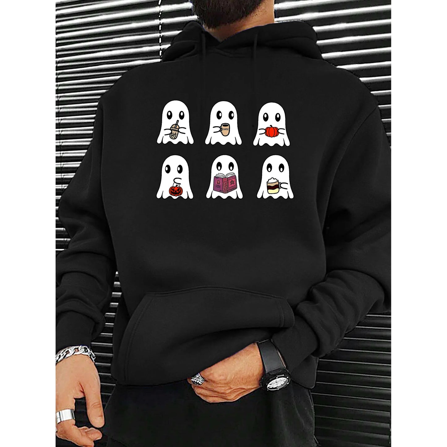Men's Fall/Winter Leisure Pullover One-Color Standard Knitwear and Sweatshirts Made in China