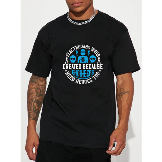Men's Leisure T-Shirt and for Polo for Spring/Summer One-Color Standard Printed Made in China
