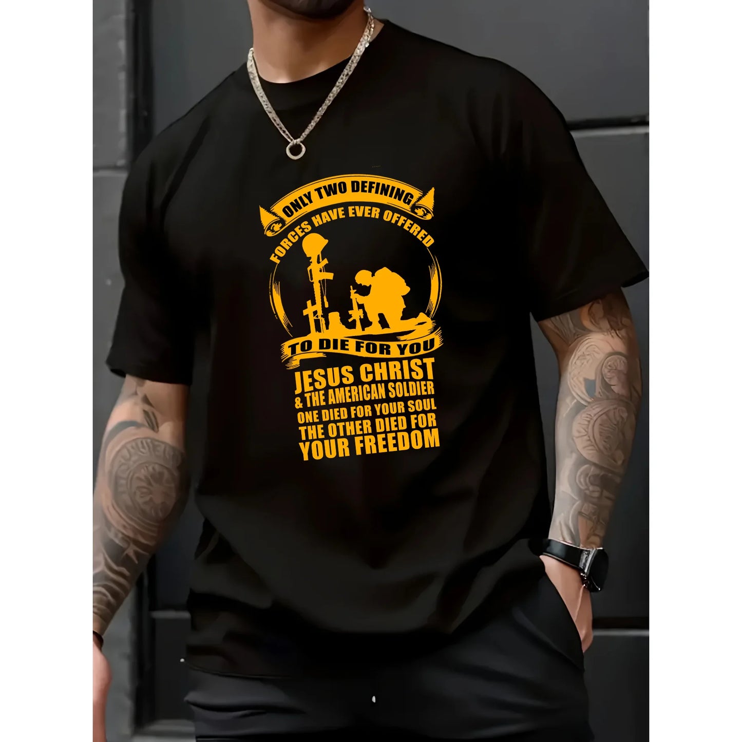 Men's Leisure T-Shirt and for Polo for Spring/Summer One Color Standard Printed Made in China