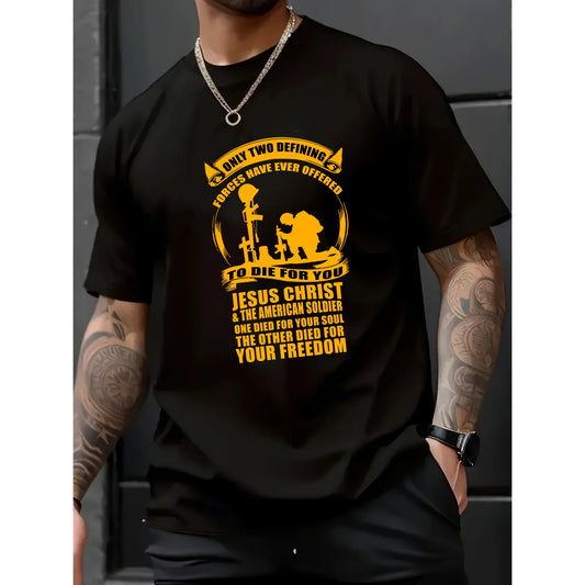 Men's Leisure T-Shirt and for Polo for Spring/Summer One Color Standard Printed Made in China