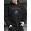 KW MODA Men's Fall/Winter Leisure Pullover One-Color Standard Knitwear & Sweatshirts Model KWDM01-355 Made in China